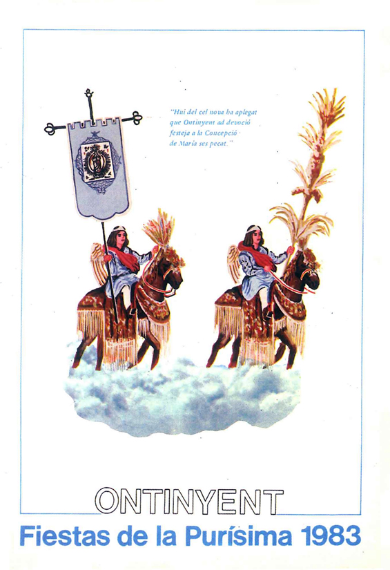 Fiestas de la Purísima 1983 Ontinyent / Onteniente